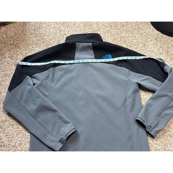 THE NORTH FACE Shellrock Jacket Mens Medium;  Black, Gray & Blue - Picture 10 of 13